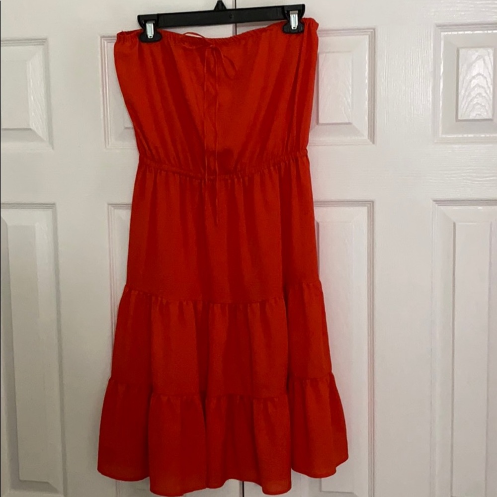 Strapless dress
